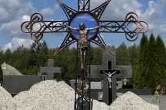 Piękny artystyczny niepowtarzalny nagrobek pomnik z dekoracją