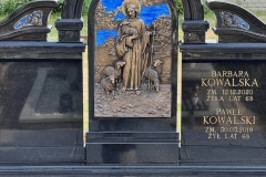 Piękny artystyczny niepowtarzalny nagrobek pomnik z dekoracją
