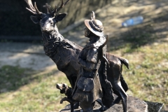 ARTYSTYCZNY INDYWIDUALNY NAGROBEK GRANITOWY Z CERAMIKĄ